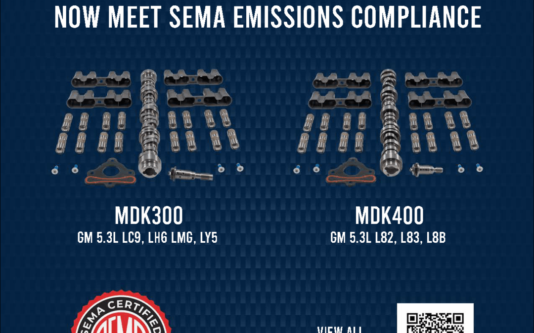 AFM Delete Kits Now Meet SEMA Emissions Compliance